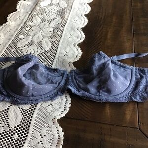 Victoria’s Secret dream angels push-up without padding—gray bluish
